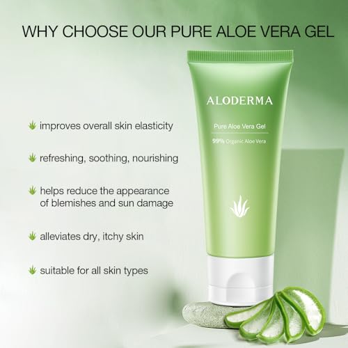 All Purpose Aloe Vera Gels Set - 3 Pcs - Hydrating 200g Aloe Vera Gel and 114g Aloe Vera Gel x 2 Pcs