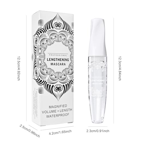 KYDA Clear Mascara Primer for Eyelashes and Eyebrows, Hydrating, Thin and lightweight, Natural Lash Conditioning Primer- Vegan, Cruelty-Free