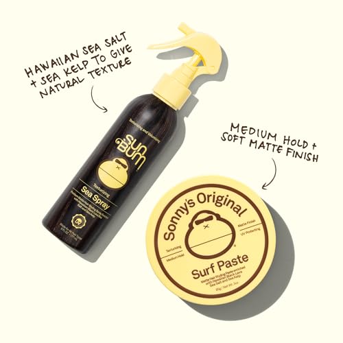 Sun Bum Texturizing Sea Salt Spray - UV Protection, Matte Finish