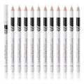 White Eyeliner Pencils 12 Pack Waterproof Eye Brightener