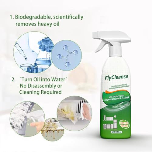 Oil Stain Remover Cooktop Cleaner - Heavy-Duty Grease Remover