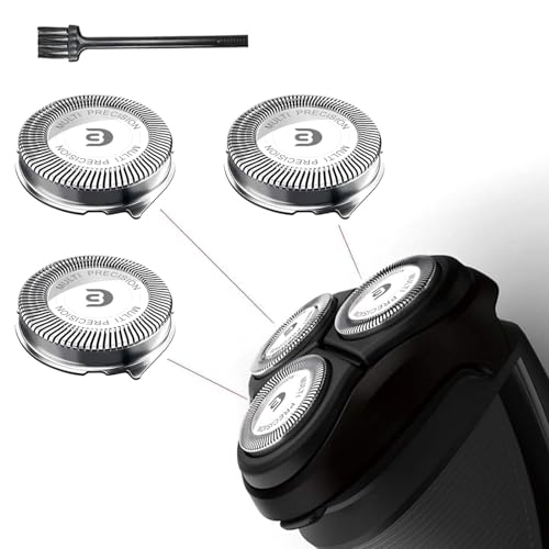 SH30 Replacement Blades Compatible With Philips Norelco Series 3000, 2000, 1000 And S1560, 3-pc Pack