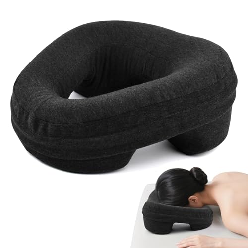 Kakalote Ergonomic Memory Foam Face Down Massage Pillow for Spa & Bed