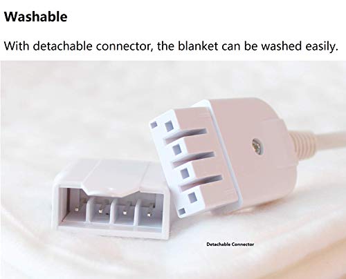 Deluxe Fleece Massage Table Warmer Pad, 71" x 30" - 5 Heat Settings
