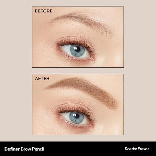 Morphe Definer Dual-Ended Brow Pencil & Spoolie - Light Blonde Cool Tones