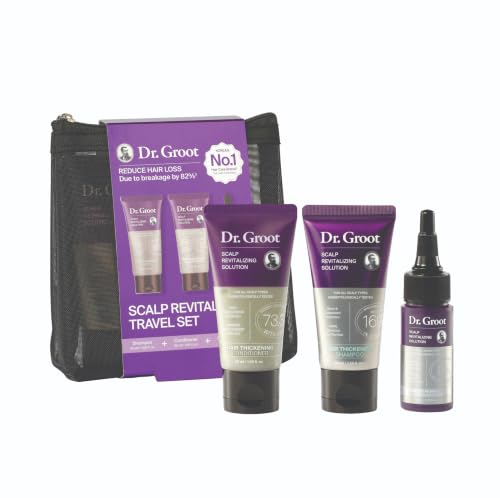Dr. Groot Scalp Revitalizing Solution Travel Set for Healthy Hair