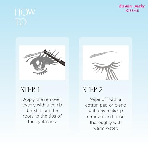 Heroine Make Waterproof Mascara Remover Wand | Sensitive Eyes