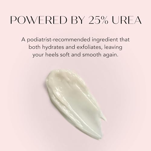 Urea Foot Cream for Cracked Heels & Dry Feet - 4 fl oz