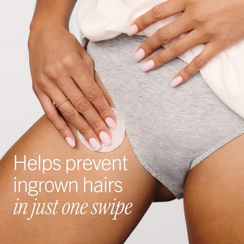 First Aid Beauty Ingrown Hair Pads with BHA & AHA - 60 Count Pack of 1