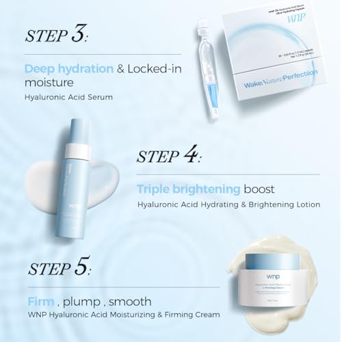 WNP Hyaluronic Acid Multi-Dimensional Hydration Set-all in one skin care set,skincare bundle