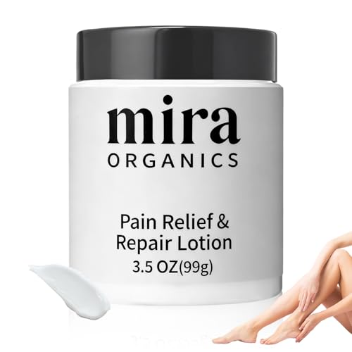 Mira Relief Repair Lotion, Deep Moisturizing, Fast-Absorbing, Non-Greasy Formula, Magnesium & Arnica Body Lotion