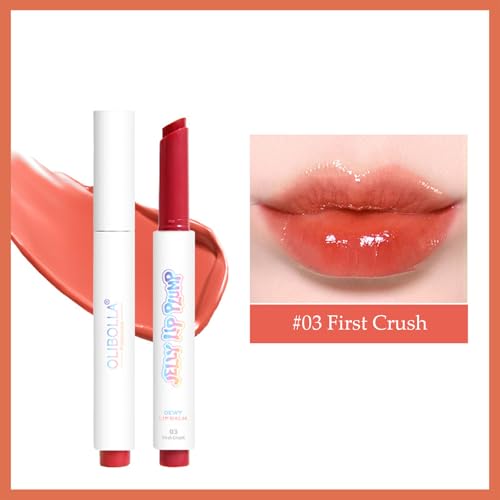 Hydrating Lip Plumper Gloss Balm with Sheer Tint & Glassy Shine