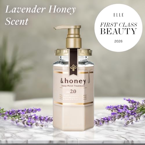 & Honey Deep Moist 3-Step Hair Care Set - Shampoo, Conditioner & Oil