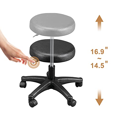 OmySalon 3-Section Massage Facial Bed with Hydraulic Stool