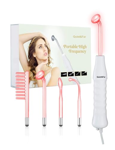Quiet&Far High Frequency Facial Machine for Wrinkles & Skin Tightening