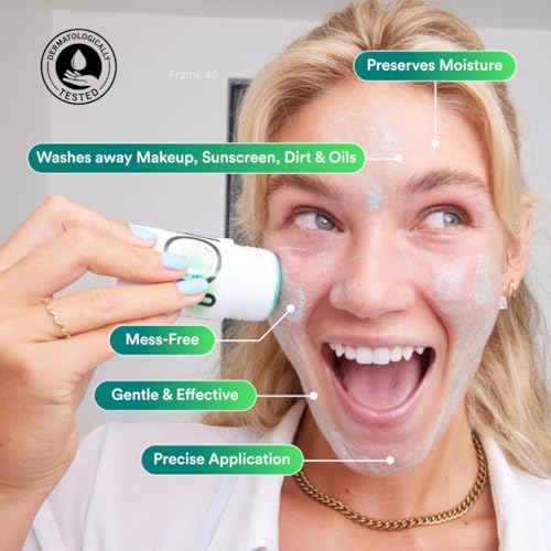 WYOS Face Cleanser & Clay Face Mask Stocking Stuffer Bundle | Travel Size, Leak Free, Vegan, Cruelty Free, Portable, Sulfate Free, Paraben Free