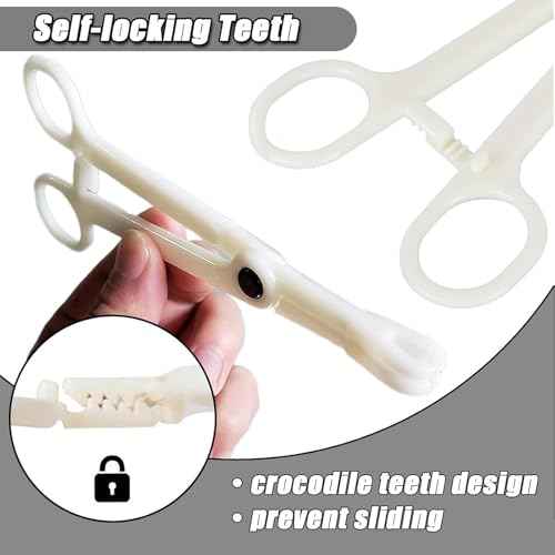 Piercing Kit 36Pcs Piercing Clamps Kit with 25Pcs Mixed 12G 14G 16G 18G 20G Ear Nose Piercing 2Pcs Piercing Clamps Forceps 6Pcs Clean Tools 2Pcs Gloves 1Pc Marker Pen for Piercing Tool