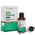Dr. Sheth's Gulab & 6% Glycolic Acid & 5% Niacinamide Face Serum | Improves Skin Texture & Uneven Skin | Normal to Oily Skin | Sensitive Skin | 30ml