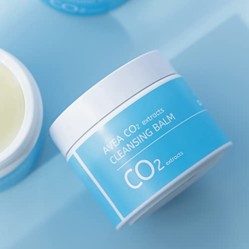 AVEA CO2(extracts) Cleansing Balm | including Golden Jojoba Oil, Olive Oil, Make- up & blackhead remove, Melting Cleansing Balm, Makeup Remover, Face Wash, Korean Skin Care l 1.69 Fl.Oz