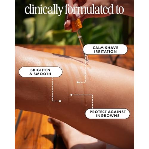 Truly Luxury After Shave Oil | Soothing & Hydrating Treatment to Prevent Ingrown Hair For Smooth, Irritation-Free Skin for Daily Use