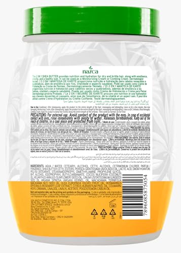 NAZCA Shea Butter Hair Cream 2-in-1 Deep Conditioning & Styling, 1kg
