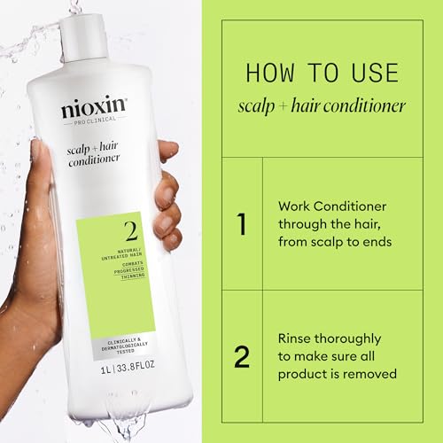 Nioxin System 2 Shampoo & Conditioner for Thinning Hair