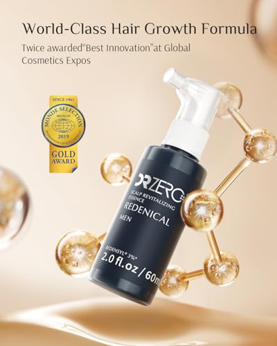DR ZERO Men's Hair Growth Serum 3% Redensyl 60ml
