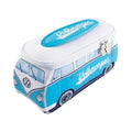 BRISA VW Collection - Volkswagen Neoprene Universal Makeup Cosmetics Toiletry Travel Pharmacy Bag in T1 Bus Design (Turquoise) (Small (9.1 x 4.3 x 3.1 inches))