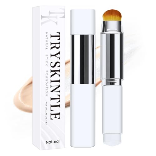 Color-Changing Foundation Stick with Brush - All Skin Tones