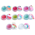 Mebtmel 8-Piece Glitter Lip Gloss Set for Kids – Cupcake Design