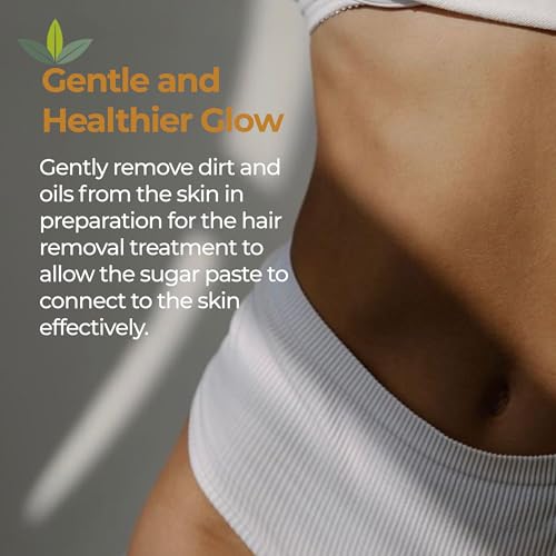 Nature's Sugar Prewax Skin Cleanser ? Prep & Cleanse Spray for Waxing Care ? Supports Paste Adhesion, Smooth Removal & Skin Wellness ? Pre Wax Essentials for Body & Bikini ? 355 ml / 12 fl oz