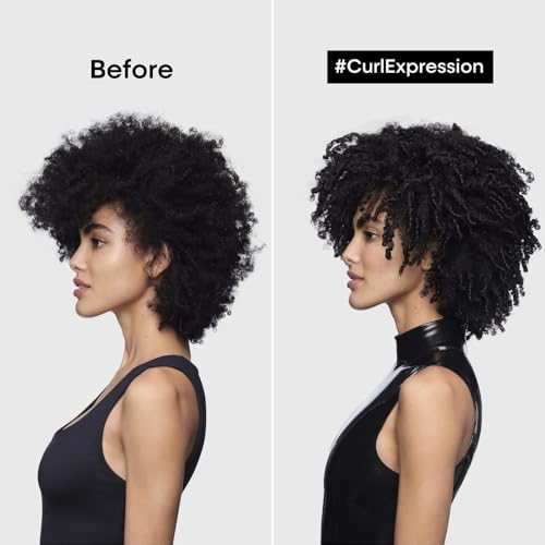 L'Or?al Professionnel Paris Curl Expression Moisturizing Shampoo - Hydrates & Detangles For Curly & Coily Hair Types, Sulfate & Paraben-Free