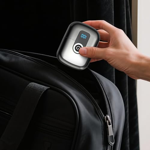 Electric Shaver for Men, 2026 New Painless Portable Dual Head Pocket Travel Electric Shavers, Waterproof Wet Dry Cordless Electric Razor