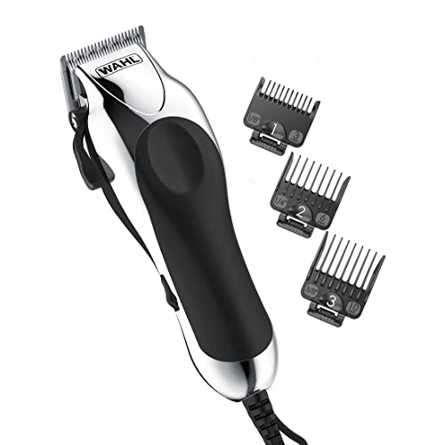 Wahl Chrome Pro Corded Hair Clipper Kit with 13 Guards