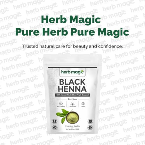 Black Henna Powder 100g | Natural Hair Color