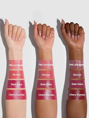 SHEGLAM Glass Glow Blush Stick Cream for Cheek and Lip, Waterproof