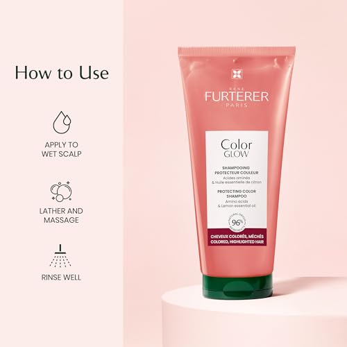 Rene Furterer Color Glow Protecting Color Shampoo - Amino Acids & Lemon Essential Oil
