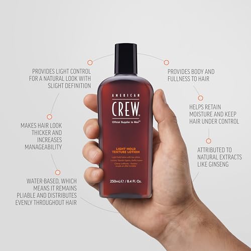 American Crew Hair Texture Lotion for Fine Hair - Light Hold 8.4 oz