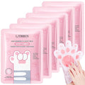 Hydrating Hand Mask Gift Set for Dry Cracked Hands - 6 Pack Moisturizing Gloves