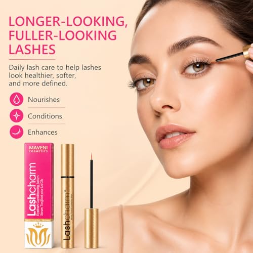 MAVENI Lash Enhancing Serum for Fuller, Longer Lashes - Sensitive Eye Safe