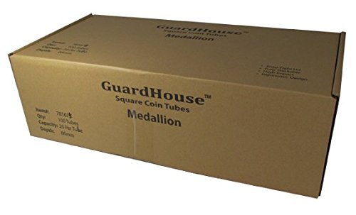 Guardhouse 39mm Tube for Silver Rounds and Silver Medallions Box of 100