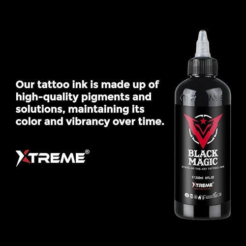 Xtreme Shading Solution, Achieve Seamless Transitions and Stunning Shading Effects with Our Versatile Tattoo Ink Enhancer, Elevate Tattoo Artistry (4 oz)