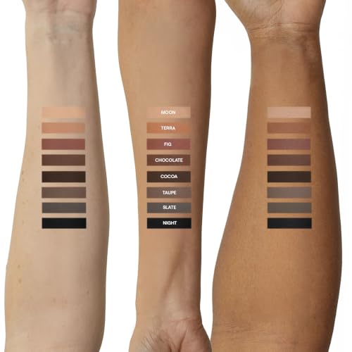 Nudestix Magnetic Matte Eye Color Fig - 3-in-1 Long-Wear Cream Eyeshadow Pencil, Waterproof & Vegan