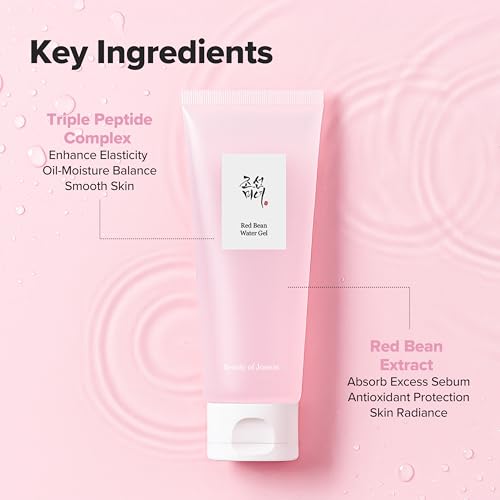Beauty of Joseon Red Bean Water Gel 100ml, 3.38 Fl Oz (Pack of 1)