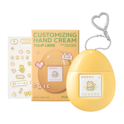 MUMCHIT Keyring Hand Cream - 5 Scents, Fast Absorbing & Customizable