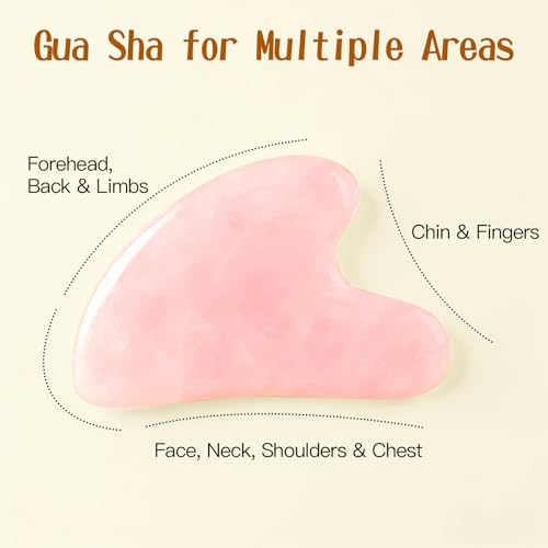 Vitamin E Rose Oil & Gua Sha Massage Tools Set, Gua Sha Oil for Face & Body, Organic Vitamin E Oil for Moisturizing and Hydrating, Anti Aging, Self Skin Care Gifts for Her Women