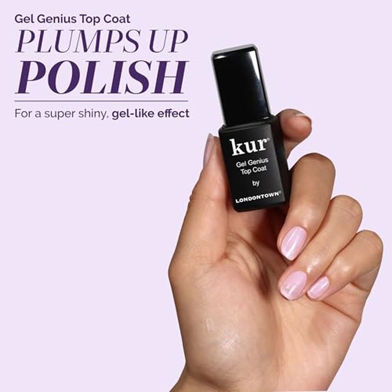 LONDONTOWN Nail Concealer & Gel Top Coat Duo Set