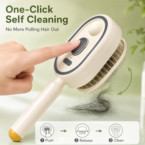 Electric Spray Air Cushion Massage Comb - 5 in 1 Rechargeable Hair Brush