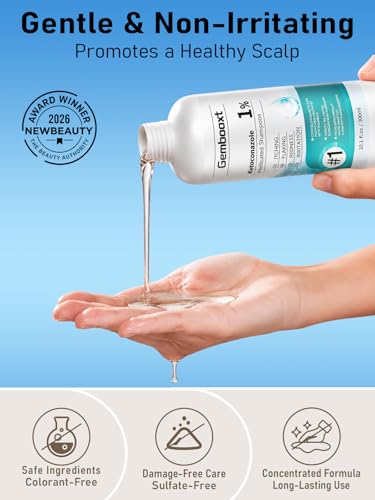 Ketoconazole Anti Dandruff Shampoo 1% - Maximum Strength Formula