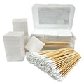 PINGMIC Gun Cleaning Kit - 300 Patches & 200 Long Cotton Swabs